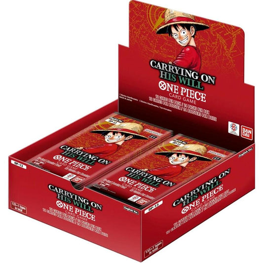 One Piece TCG: Carrying On His Will Booster Box - Carrying On His Will (OP13)