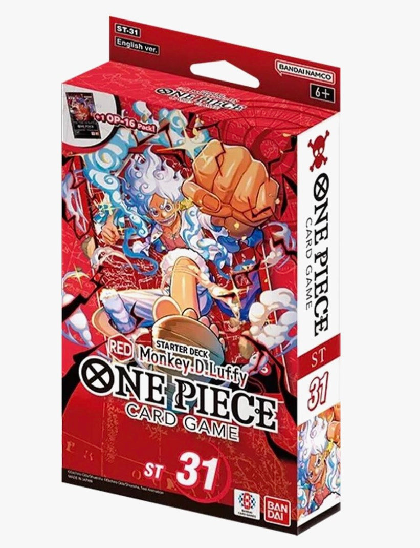 Starter Deck 31: RED Monkey.D.Luffy - Starter Deck 31: RED Monkey.D.Luffy (ST-31)