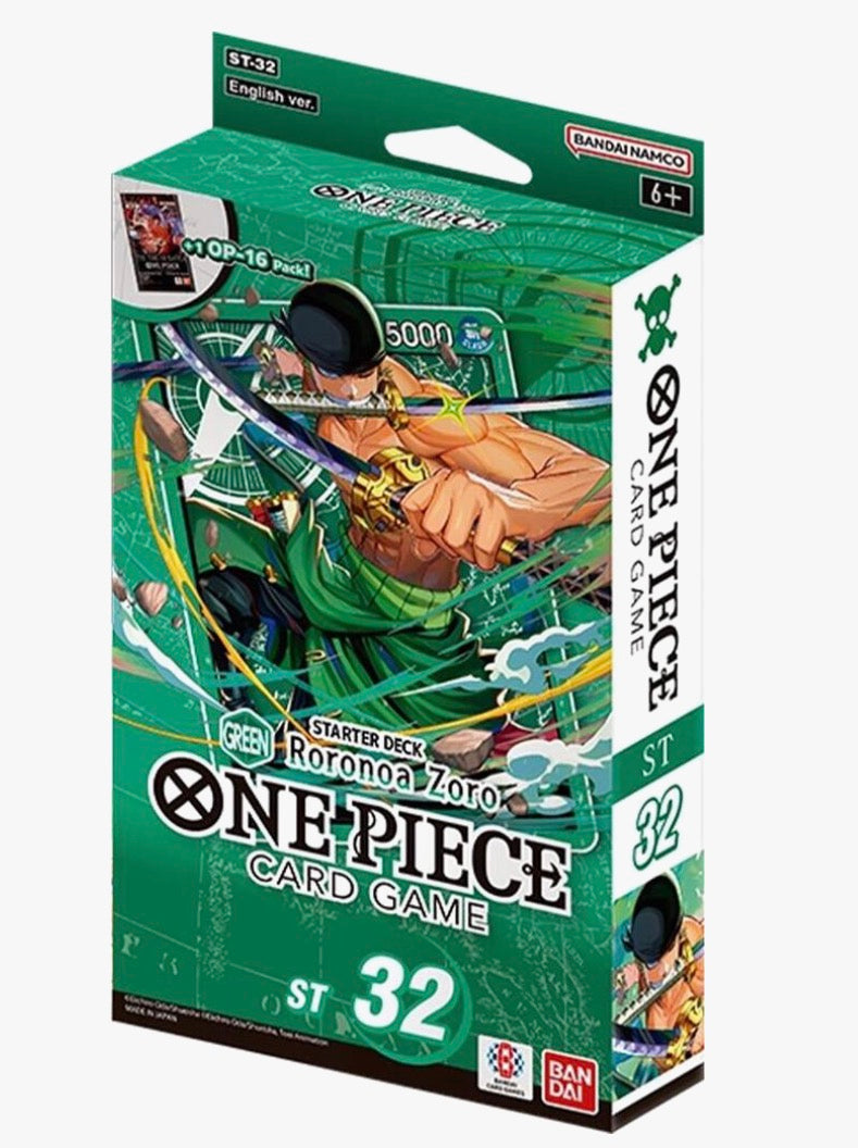 Starter Deck 32: GREEN Roronoa Zoro - Starter Deck 32: GREEN Roronoa Zoro (ST-32)