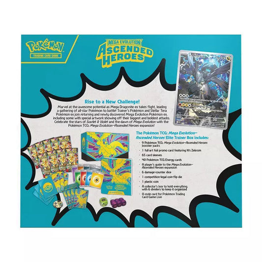 Pokémon Trading Card Game: Mega Evolution Ascended Heroes Elite Trainer Box