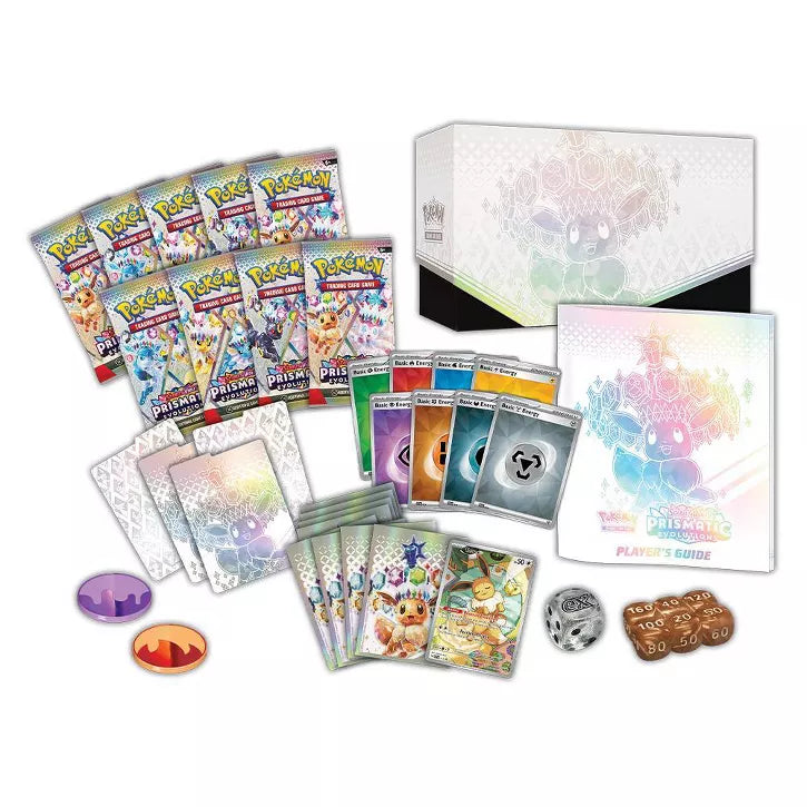 Pokémon Trading Card Game: Scarlet & Violet Prismatic Evolutions Elite Trainer Box