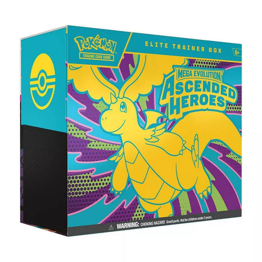 Pokémon Trading Card Game: Mega Evolution Ascended Heroes Elite Trainer Box